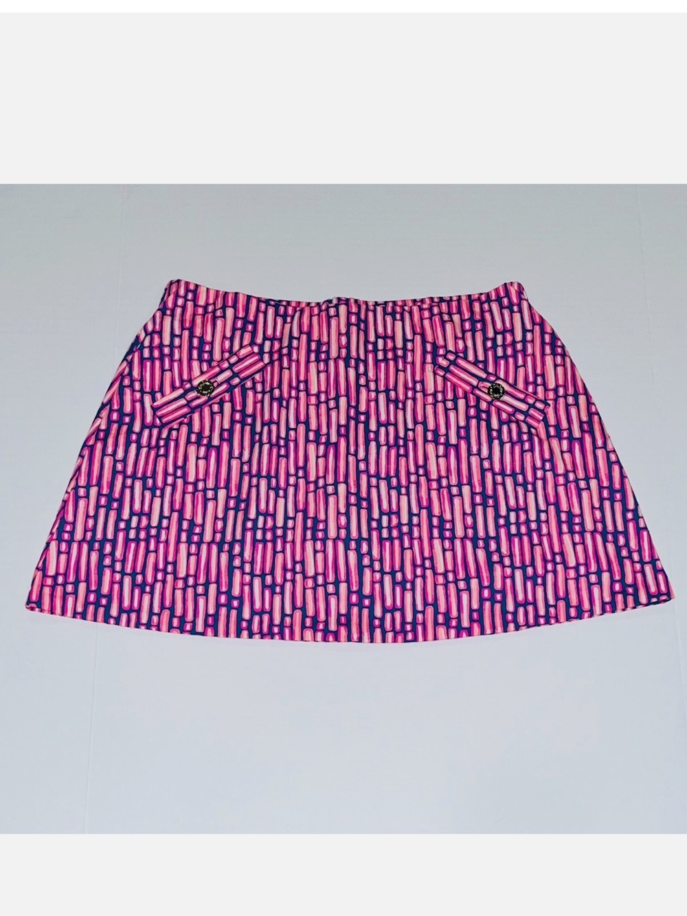 Lilly Pulitzer Madison Skort in Mandevilla Pink Slathouse Stripe print